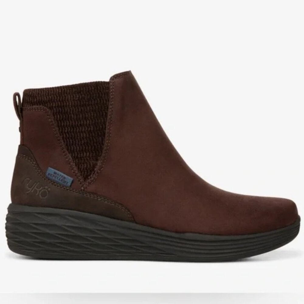 NWT Ryka Women's Noelle Next Wedge Ankle Boots Brown Size 7 W $100 RY1874 - Picture 7 of 8